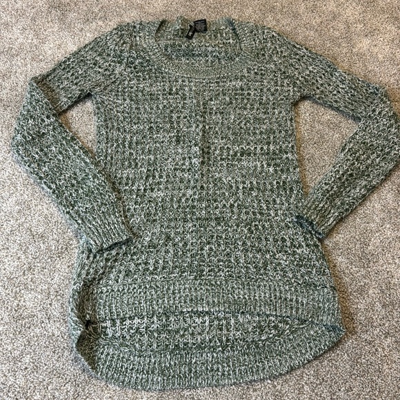 Long-length Knit Sweater - Picture 1 of 5